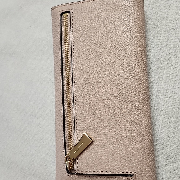 NWOT Michael Kors Pebbled Leather Tri-Fold Wallet - Picture 9 of 15